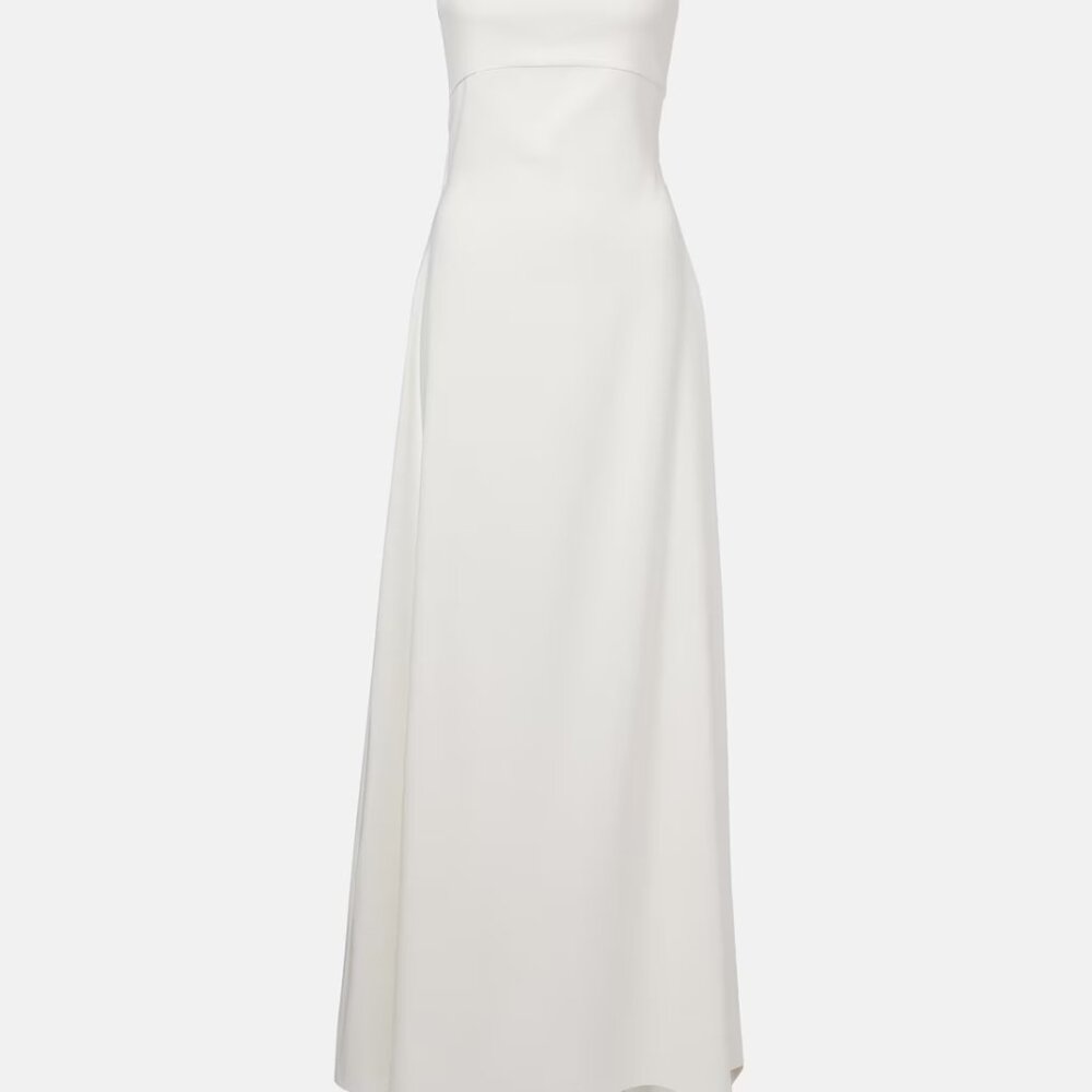 Jacquemus Bustier White Dress